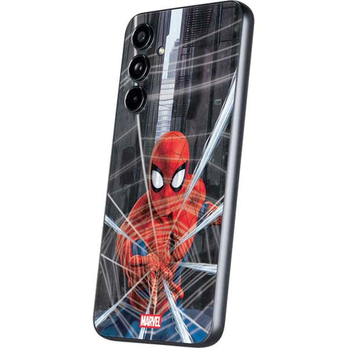 Marvel Spiderman Web Throw Galaxy A54 5G Skin